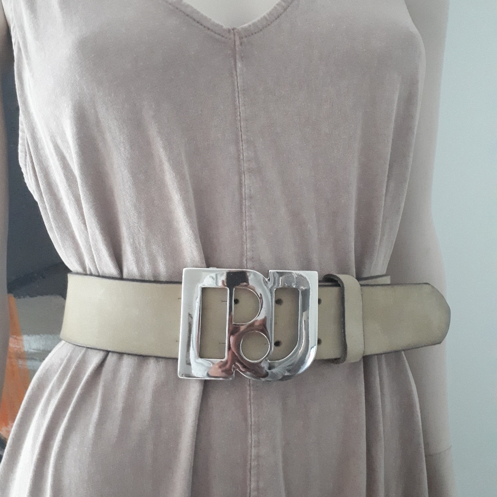 Paul & Joe | PJ-logo leather belt